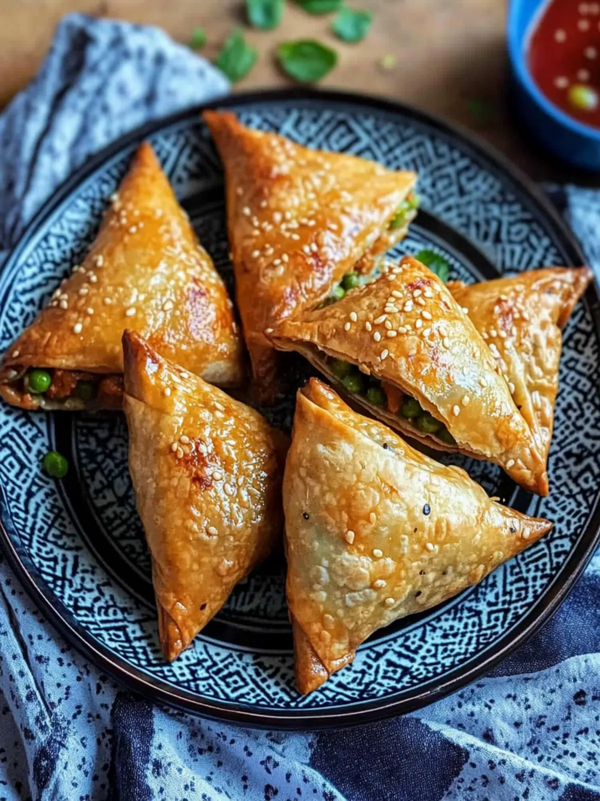 Savory Afghan Sambosa with Meat and Peas to Wow Your Tastebuds 3 Afghan Sambosa with Meat and Peas