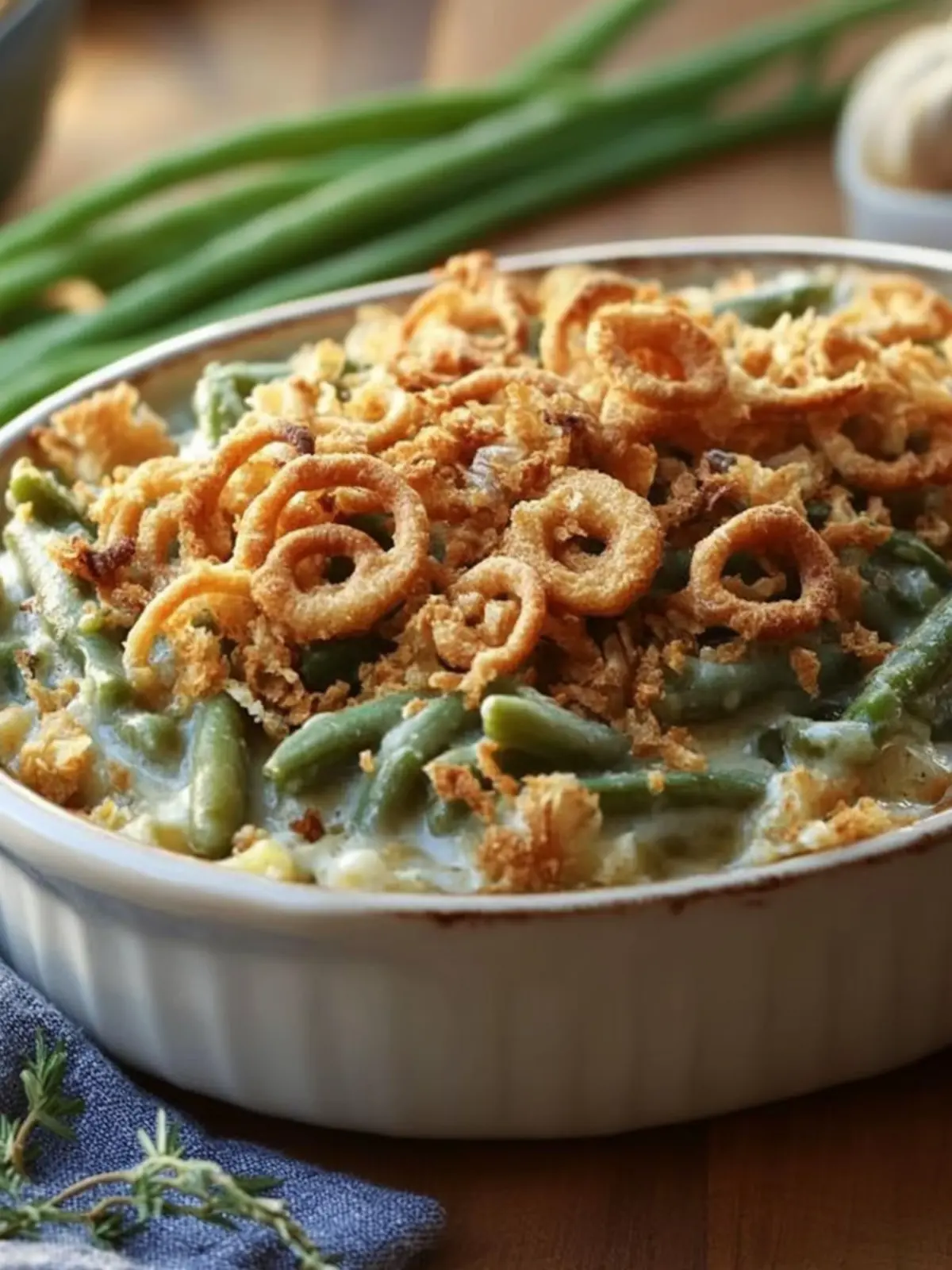 Delicious Dairy-Free Green Bean Casserole That Impresses! 2 Dairy-Free Green Bean Casserole