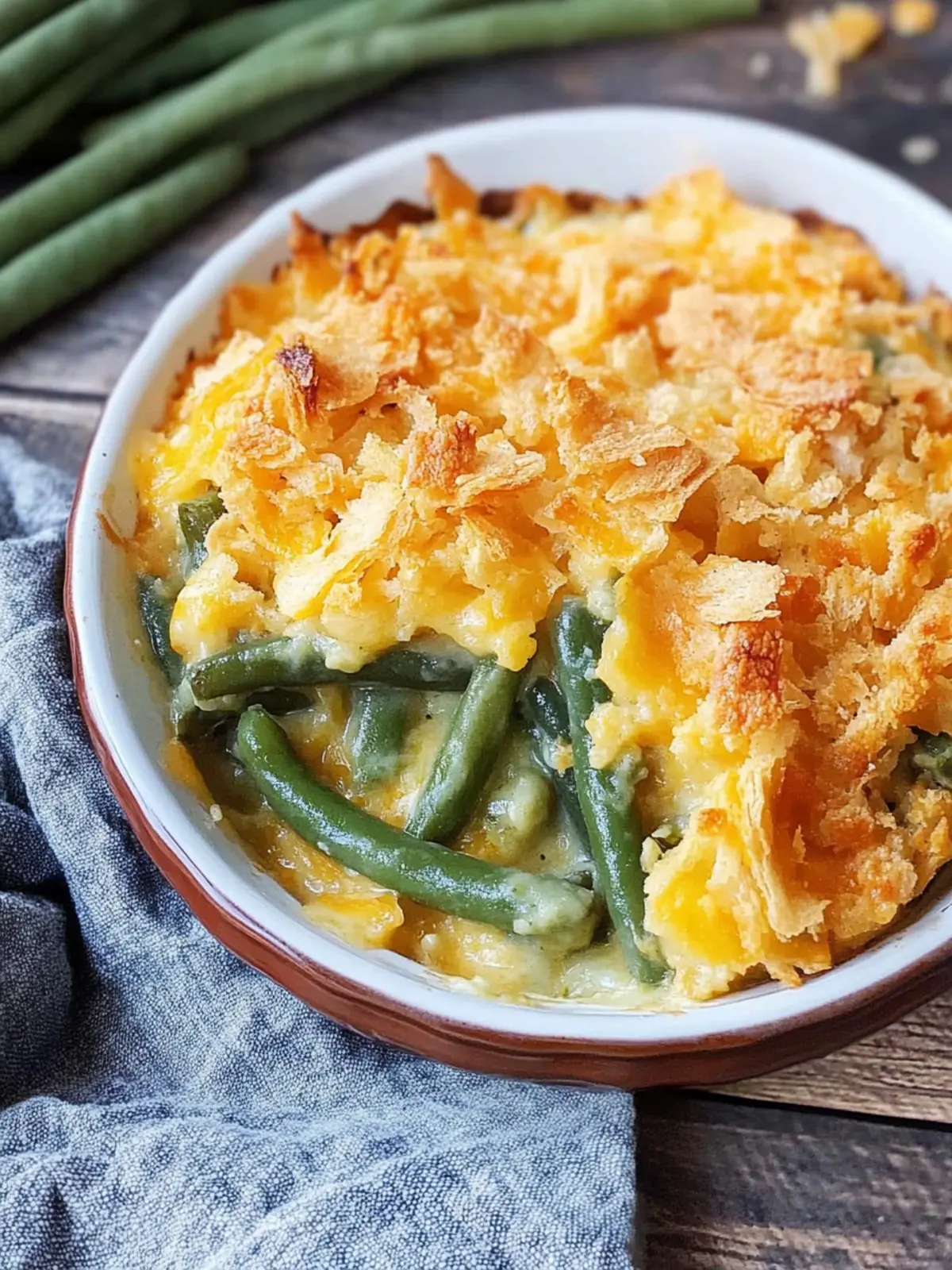 Cheddar Bay Green Bean Casserole That Steals the Show 5 Cheddar Bay Green Bean Casserole