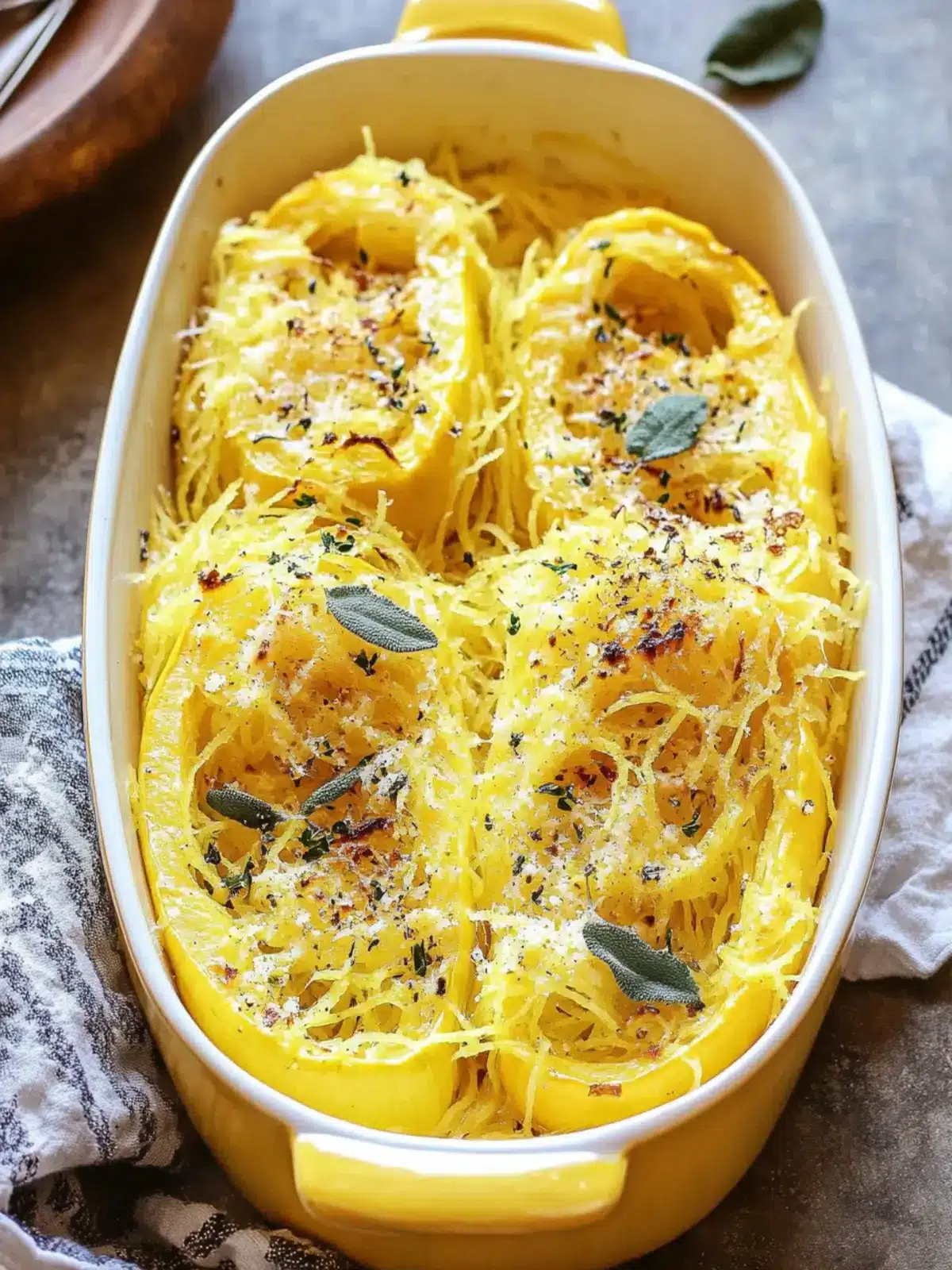 Delicious Roasted Spaghetti Squash in Just 50 Minutes 3 Roasted Spaghetti Squash