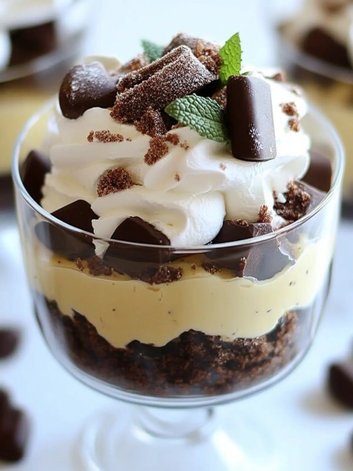 Decadent Thin Mint Trifle You Won't Want to Share 4 Thin Mint Trifle