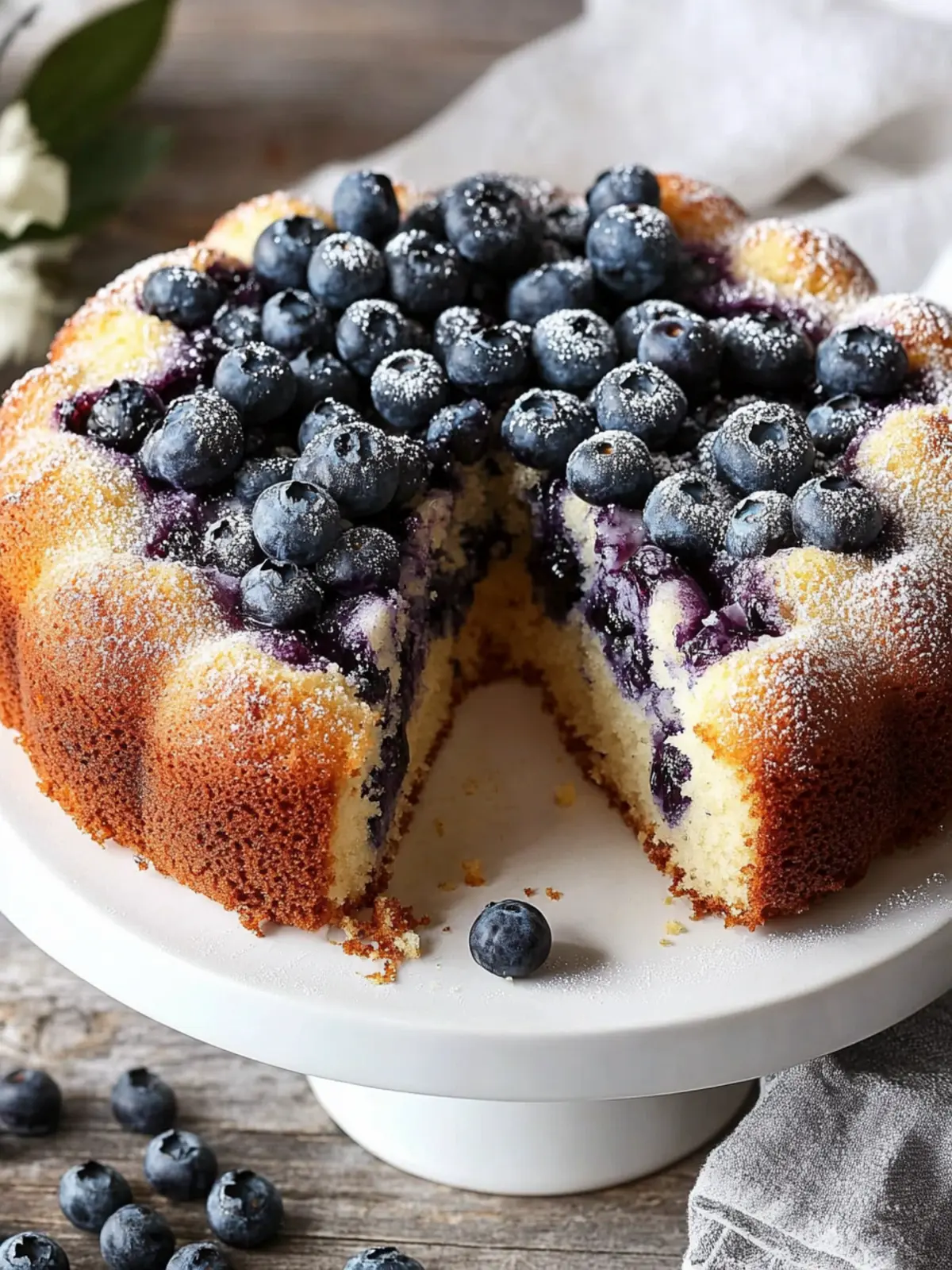 Delightful Blueberries and Cream Coffee Cake for Cozy Mornings 5 Blueberries and Cream Coffee Cake