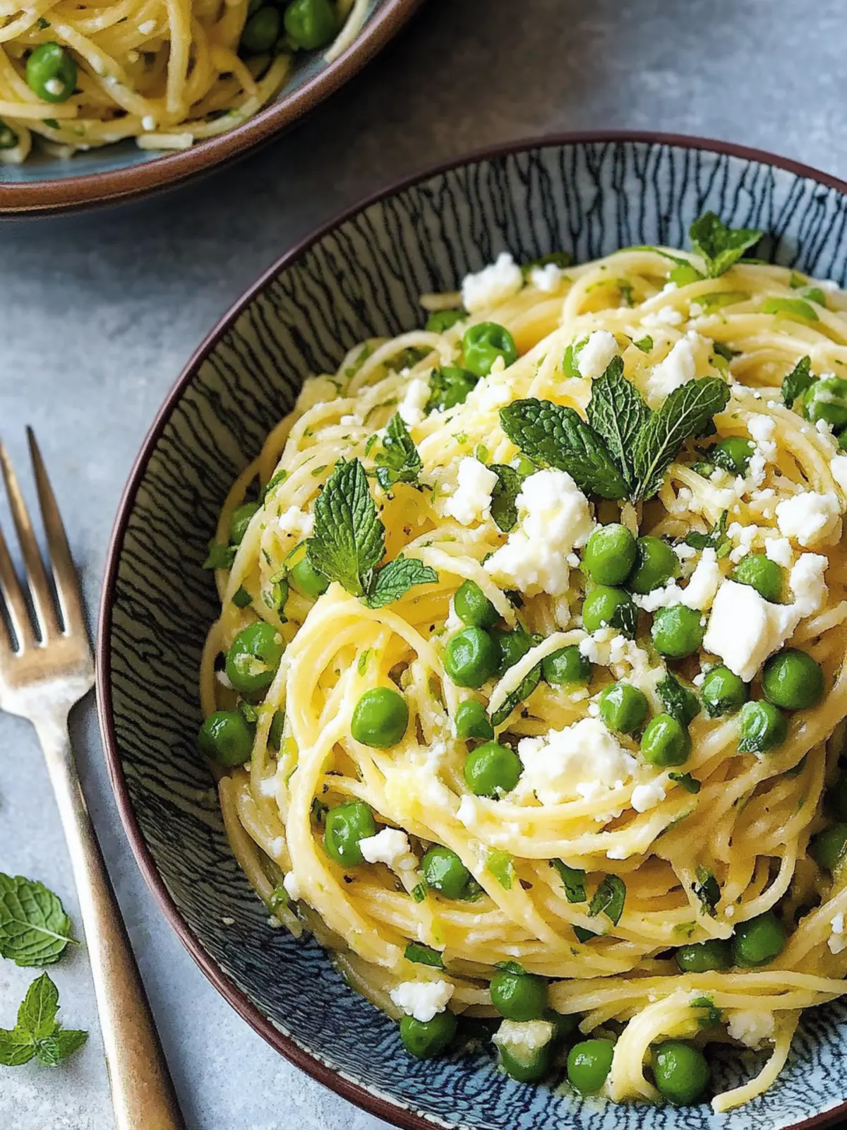 Instant Pot Spaghetti with Goat Cheese, Mint and Peas Delight 5 Instant Pot Spaghetti with Goat Cheese, Mint and Peas