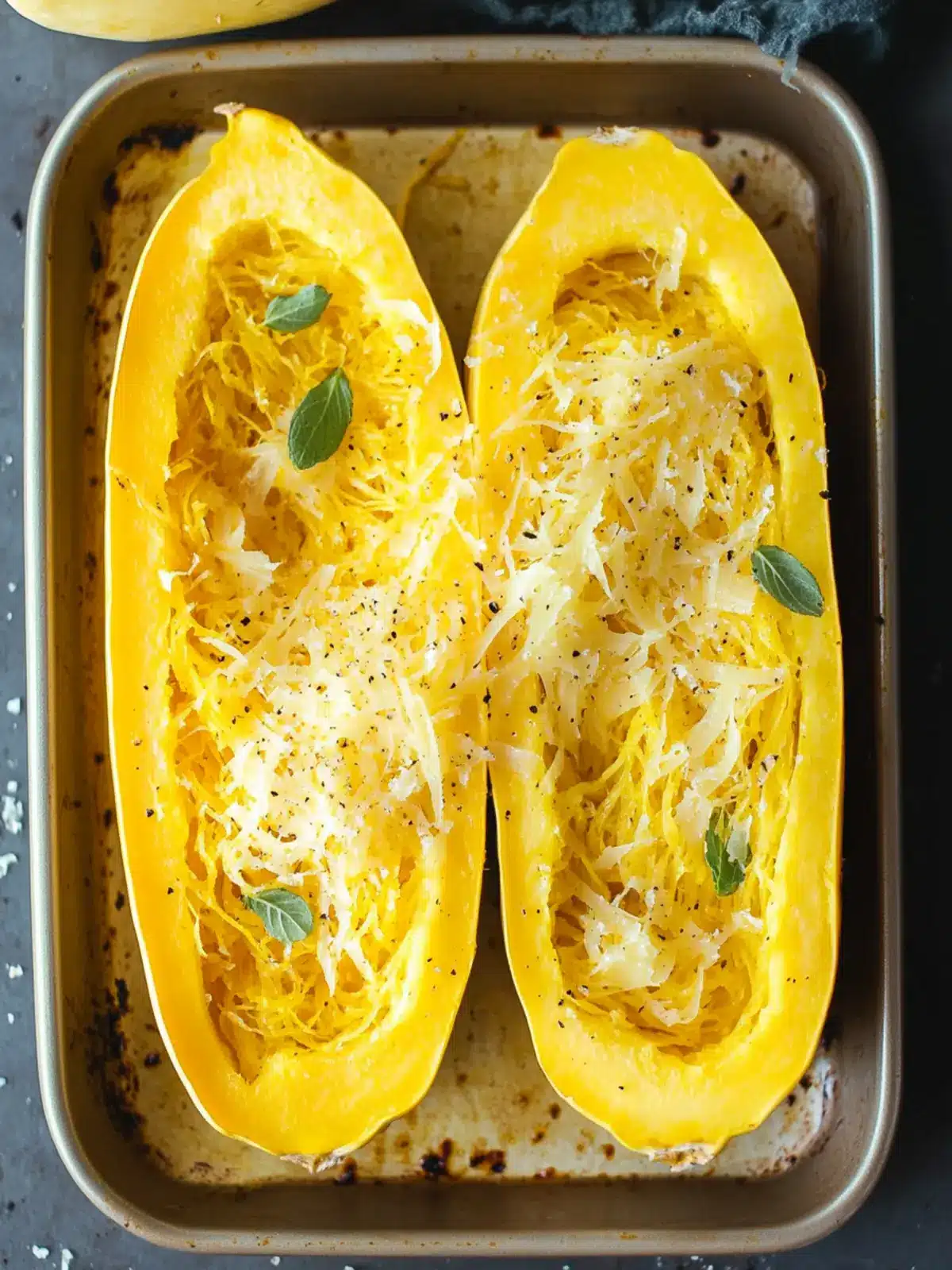 Roasted Spaghetti Squash: A Flavorful Twist on Comfort Food 4 Roasted Spaghetti Squash