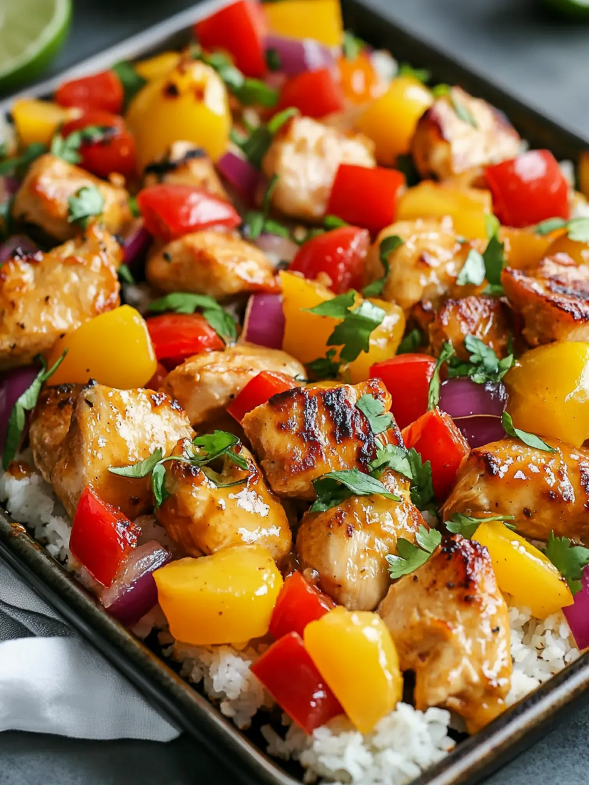 Savory Hawaiian Chicken Sheet Pan for Effortless Dinner Bliss 5 Hawaiian Chicken Sheet Pan