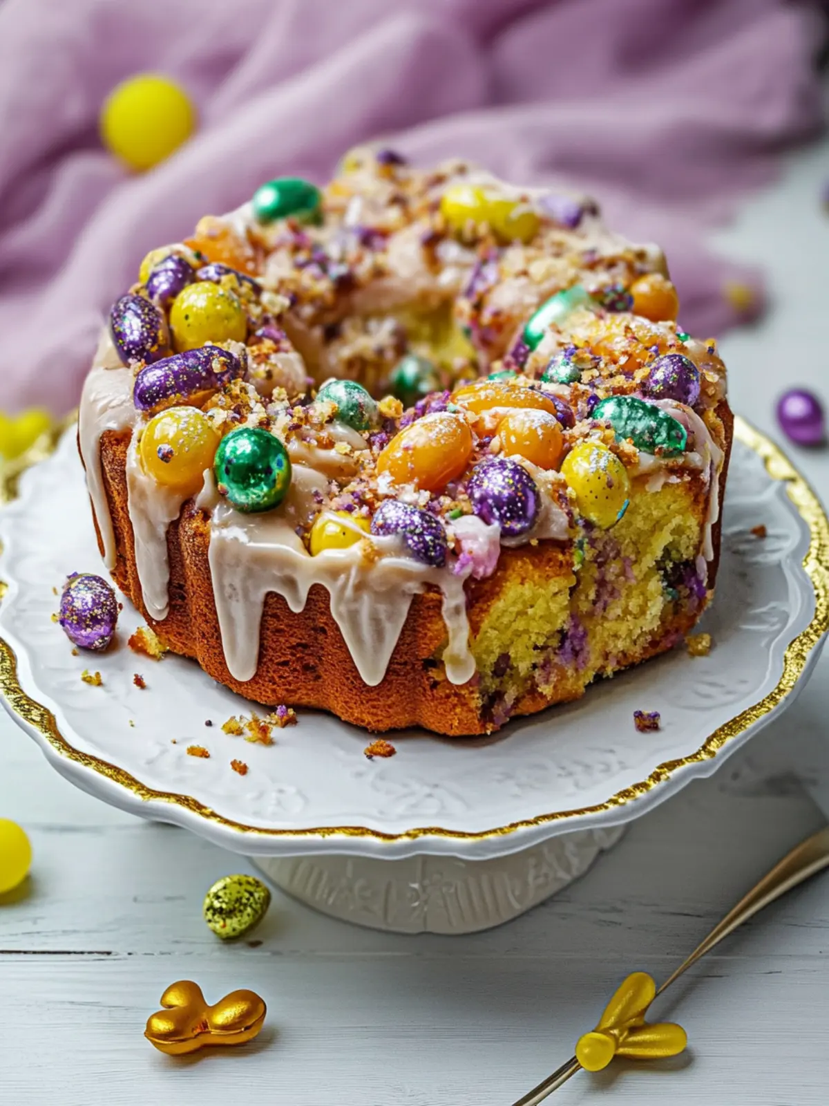 Delicious Bubble Up King Cake for a Fun Family Treat 4 Bubble Up King Cake