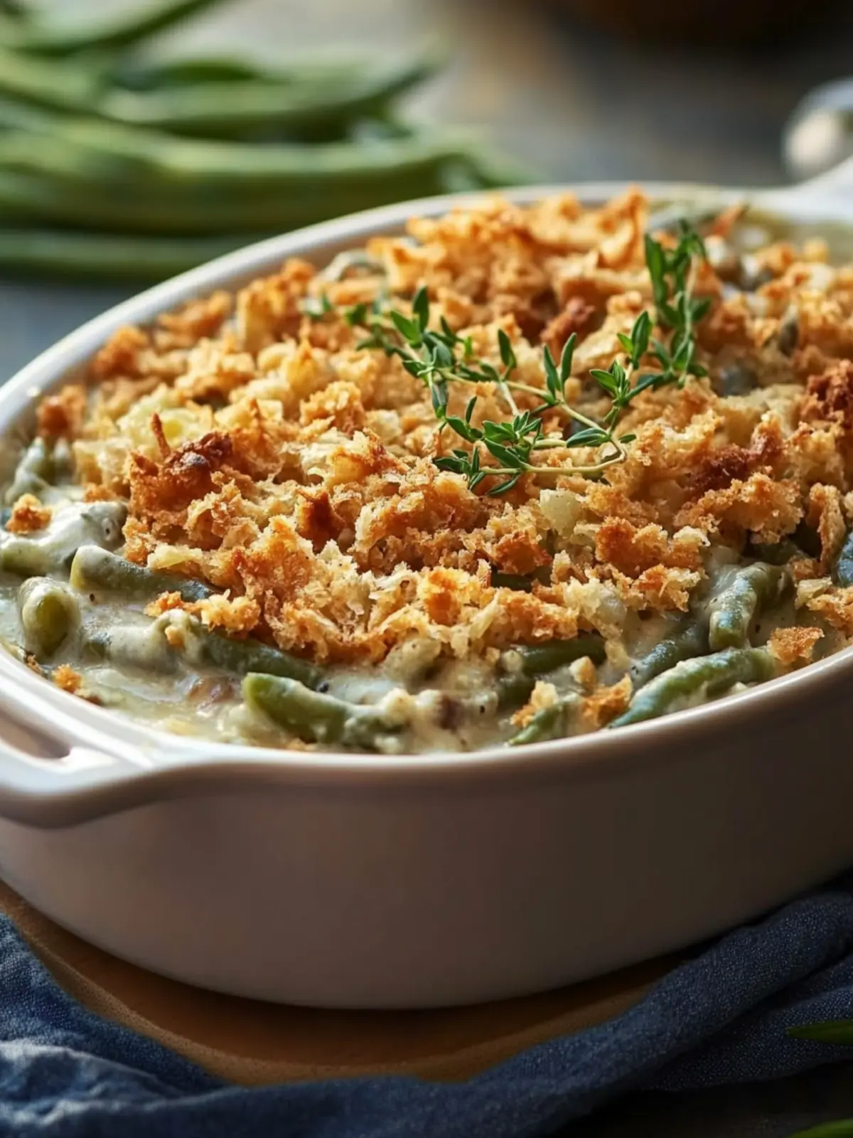 Delicious Dairy-Free Green Bean Casserole That Impresses! 4 Dairy-Free Green Bean Casserole
