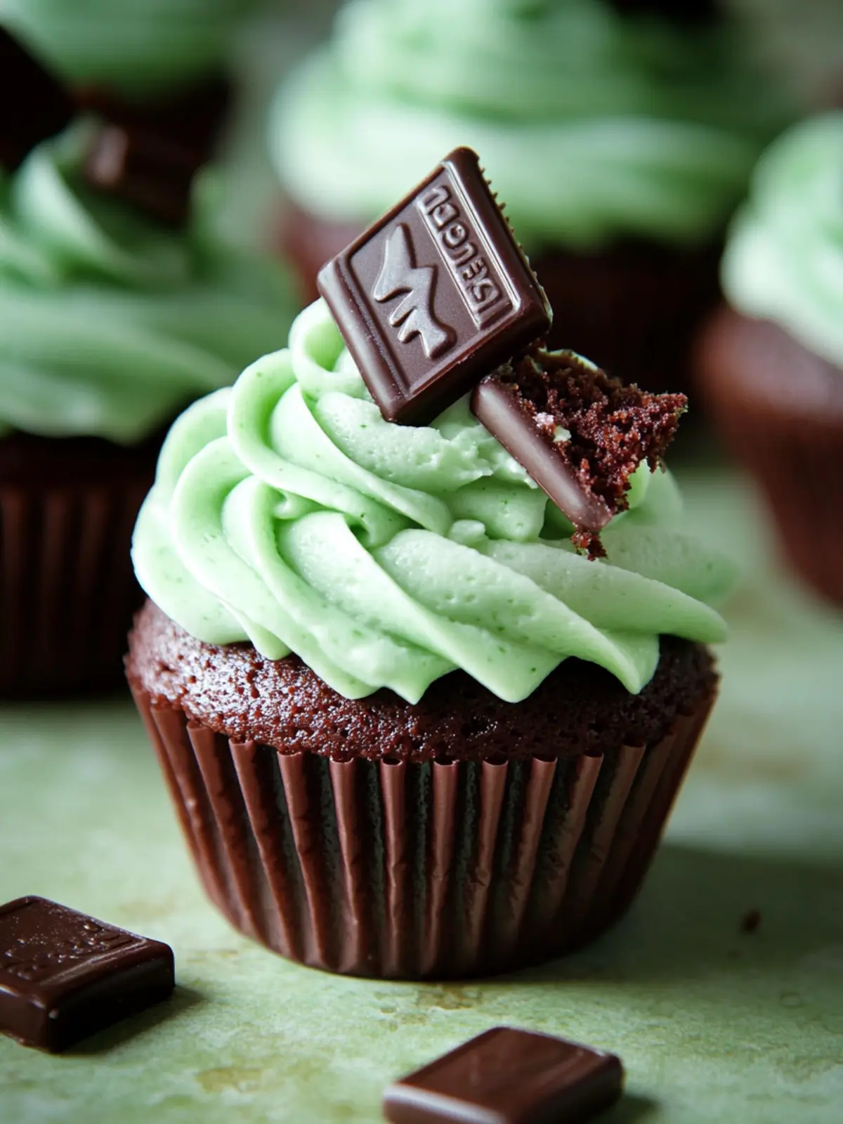 Andes Mint Cupcakes: Decadent Treats to Wow Your Guests 5 Andes Mint Cupcakes