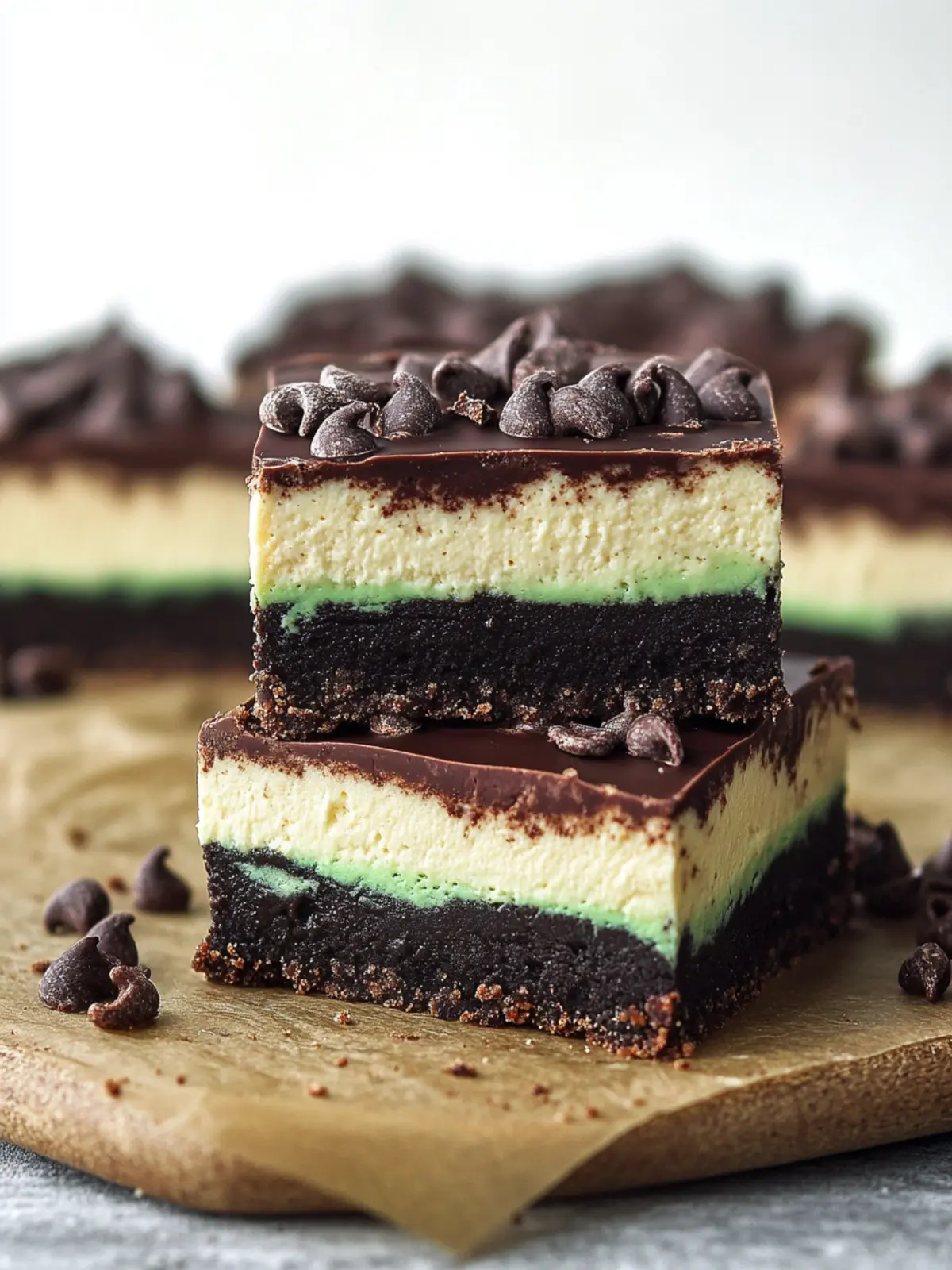 Indulge in Baileys Chocolate Frosted Cheesecake Bars Today 2 Baileys Chocolate Frosted Cheesecake Bars