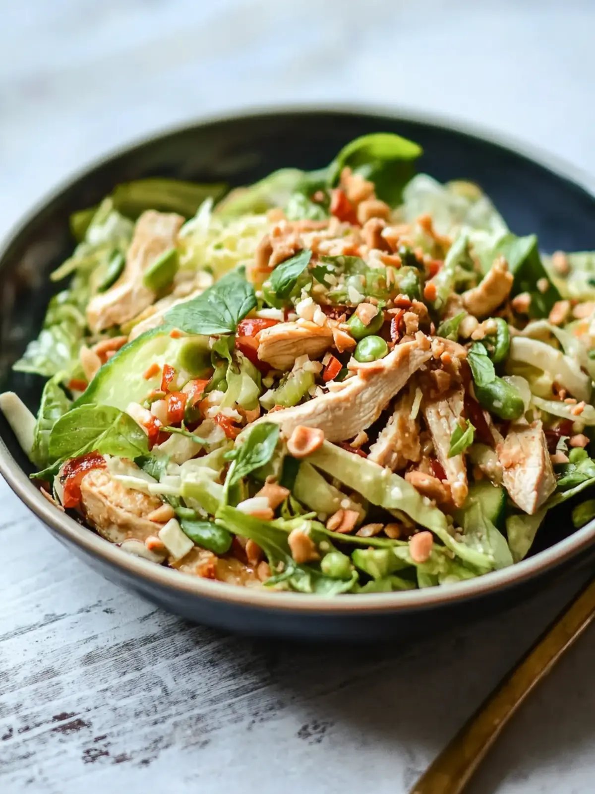 Delicious Thai Chicken Salad for Healthy, Homemade Joy 2 Thai Chicken Salad
