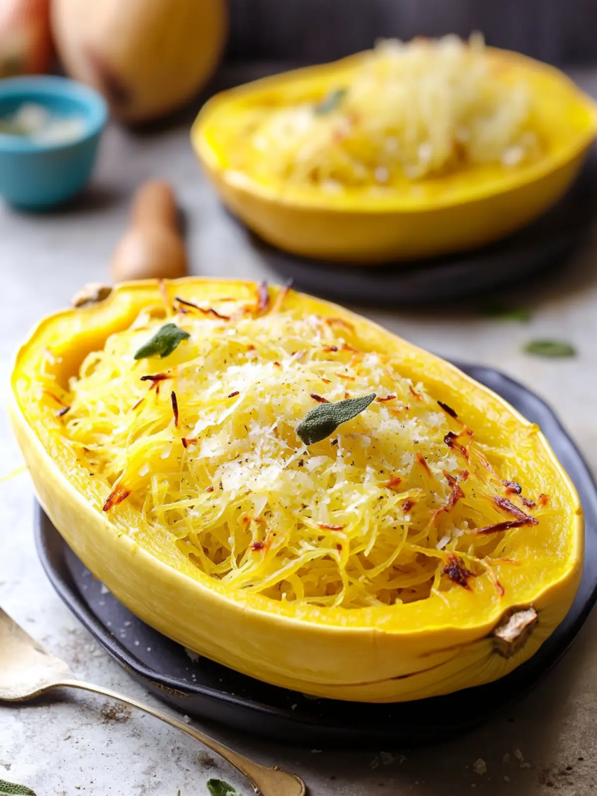 Roasted Baked Spaghetti Squash