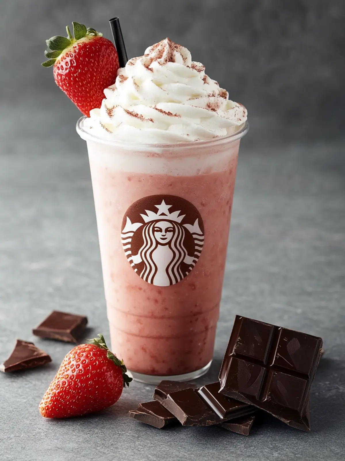 Irresistible Chocolate-Covered Strawberry Frappuccino Bliss 5 Chocolate-Covered Strawberry Frappuccino