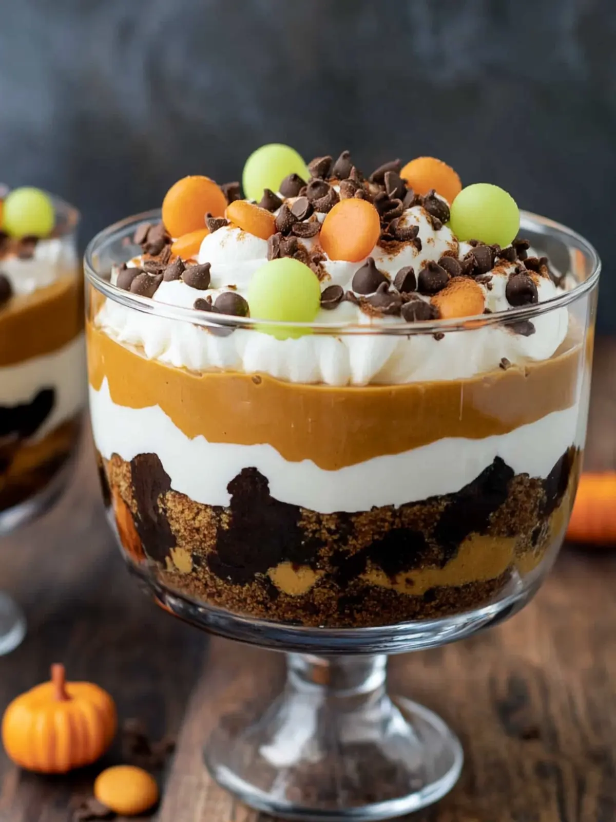 Irresistible Chocolate Pumpkin Trifle for Fall Celebrations 5 Chocolate Pumpkin Trifle