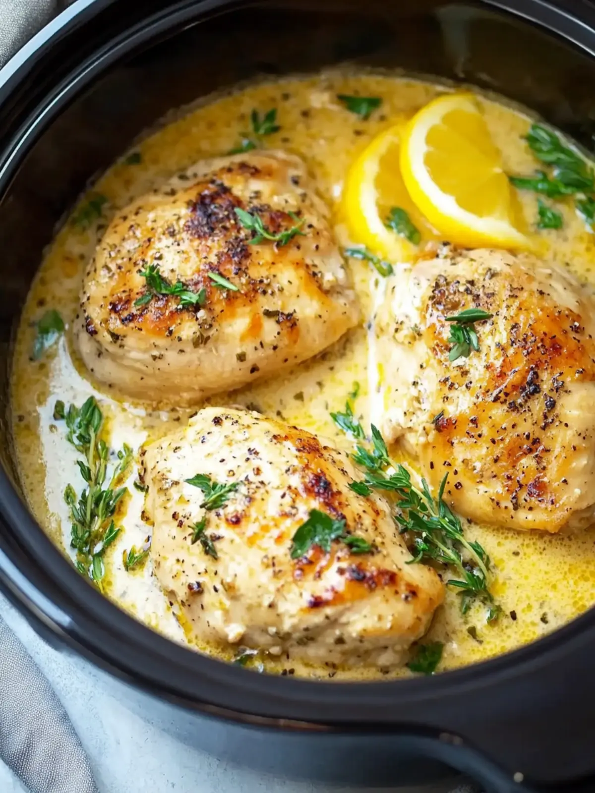 Crock Pot Angel Chicken: Creamy Italian Bliss in Every Bite 2 Crock Pot Angel Chicken