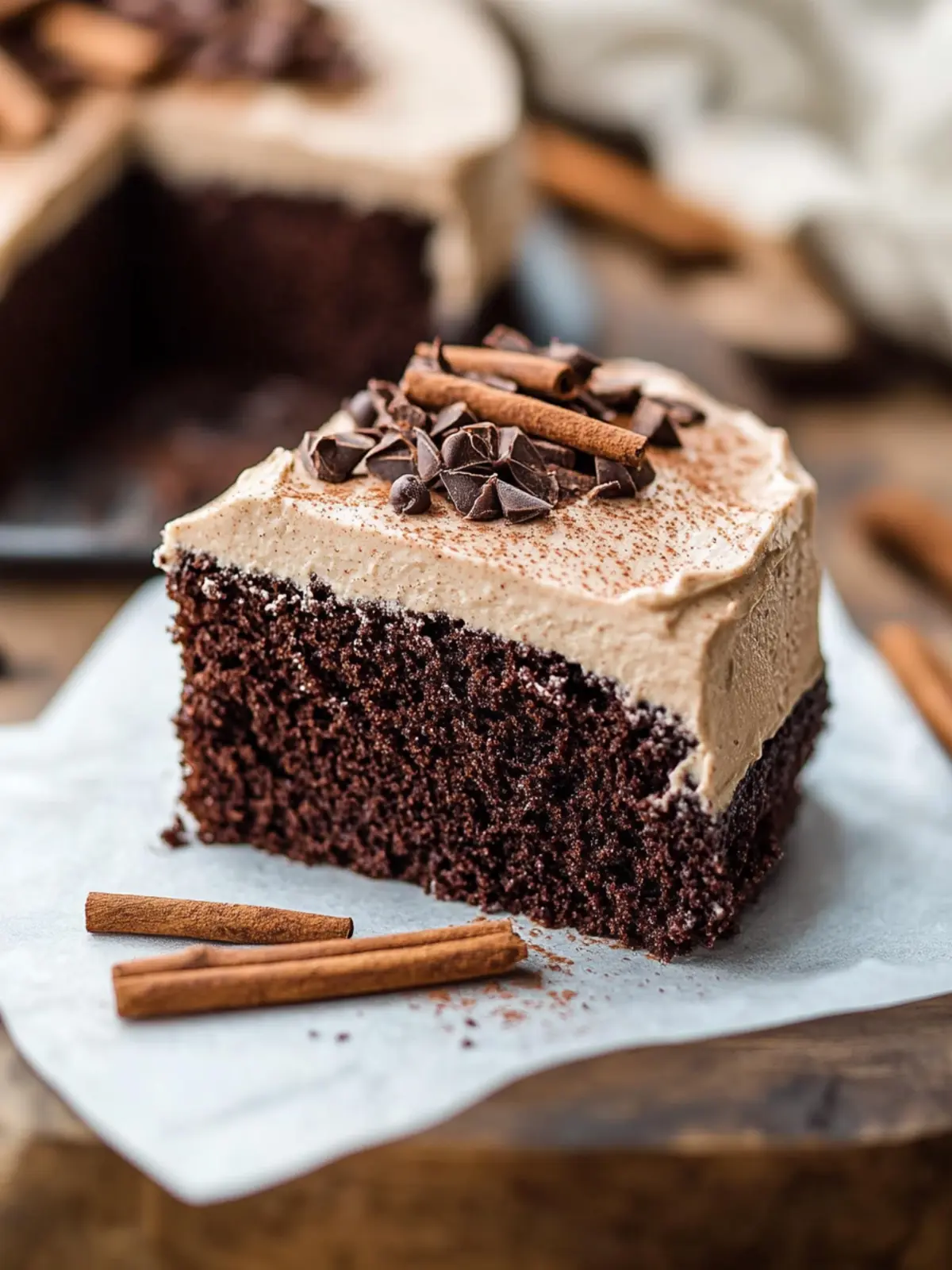 Decadent Mexican Chocolate Cake with Cinnamon Frosting Adventure 5 Mexican Chocolate Cake with Cinnamon Frosting