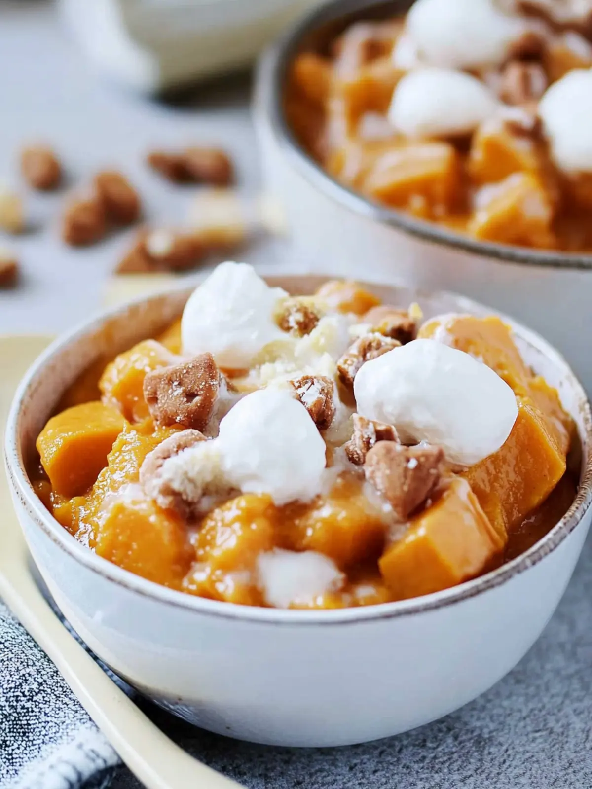 Irresistible Crockpot Sweet Potato Casserole with Marshmallows 3 Crockpot Sweet Potato Casserole