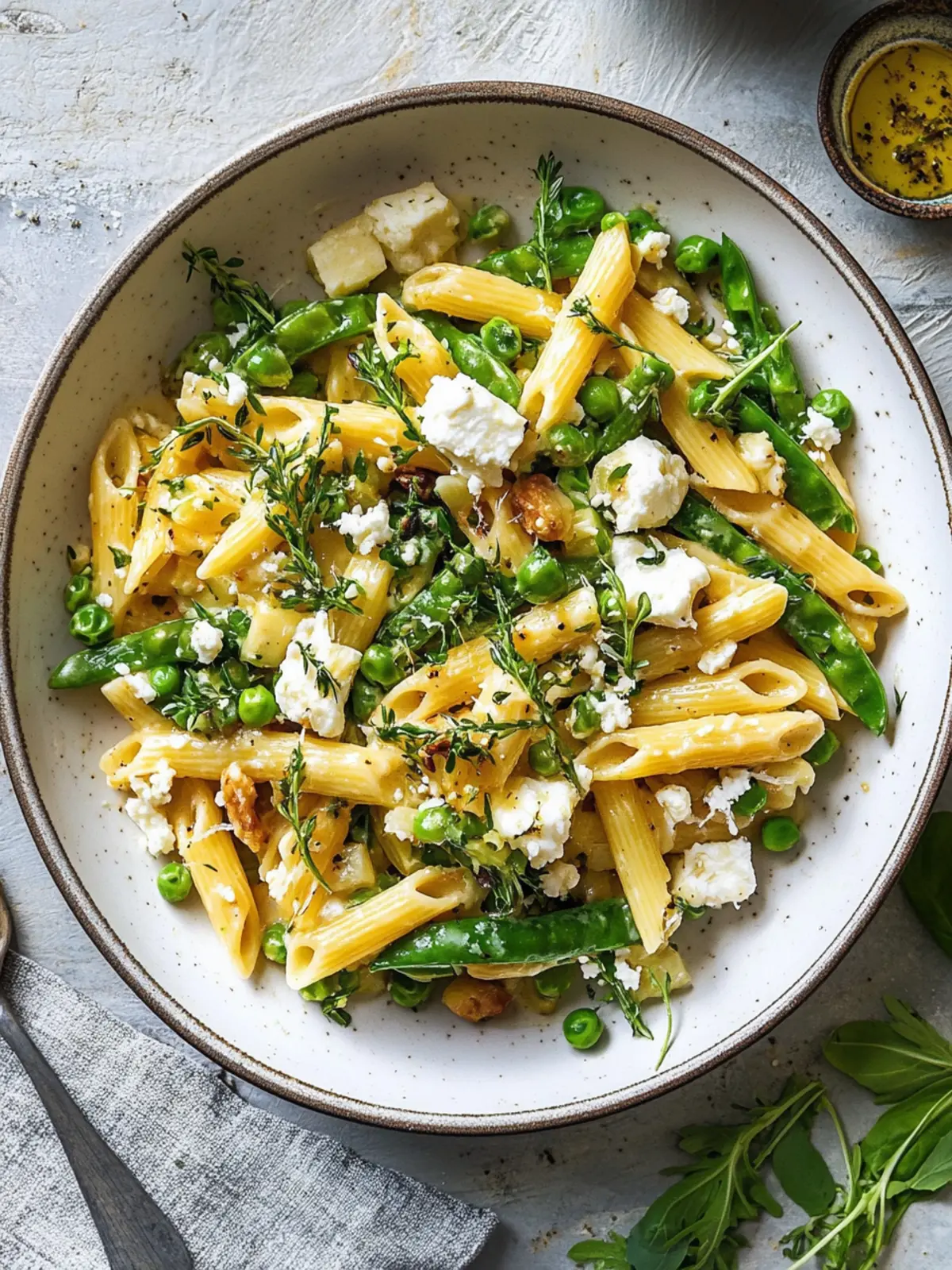 Spring Vegetable Pasta with Goat Cheese for a Fresh Feast 4 Spring Vegetable Pasta with Goat Cheese