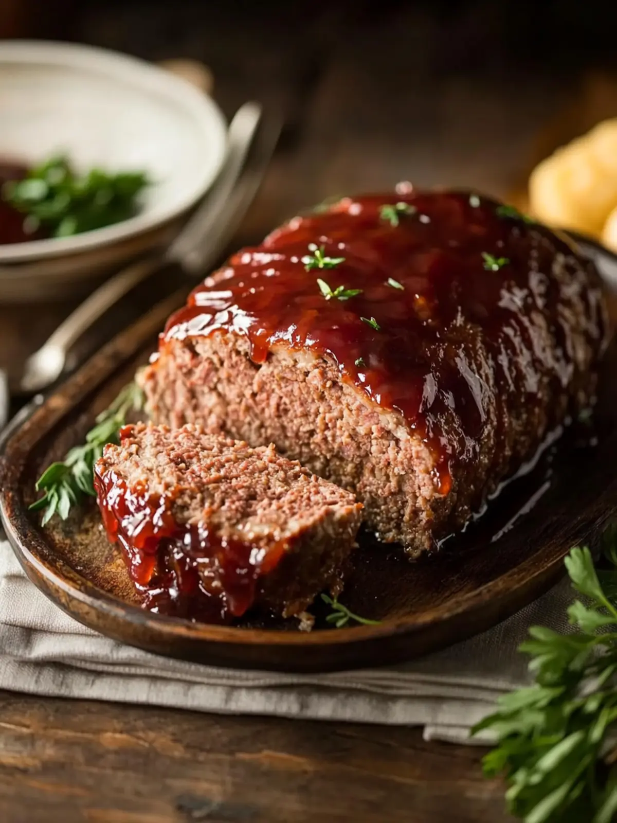 Classic Glazed Meatloaf That's Juicy and Full of Flavor 2 Classic Glazed Meatloaf