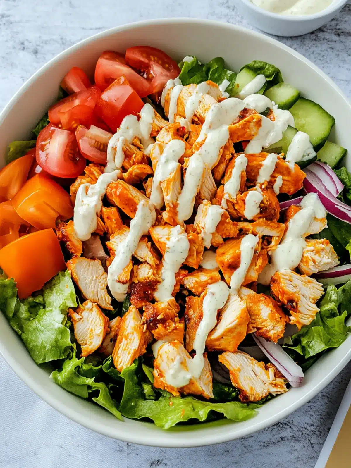 Savor the Flavor with this Easy Buffalo Chicken Salad 3 Buffalo Chicken Salad