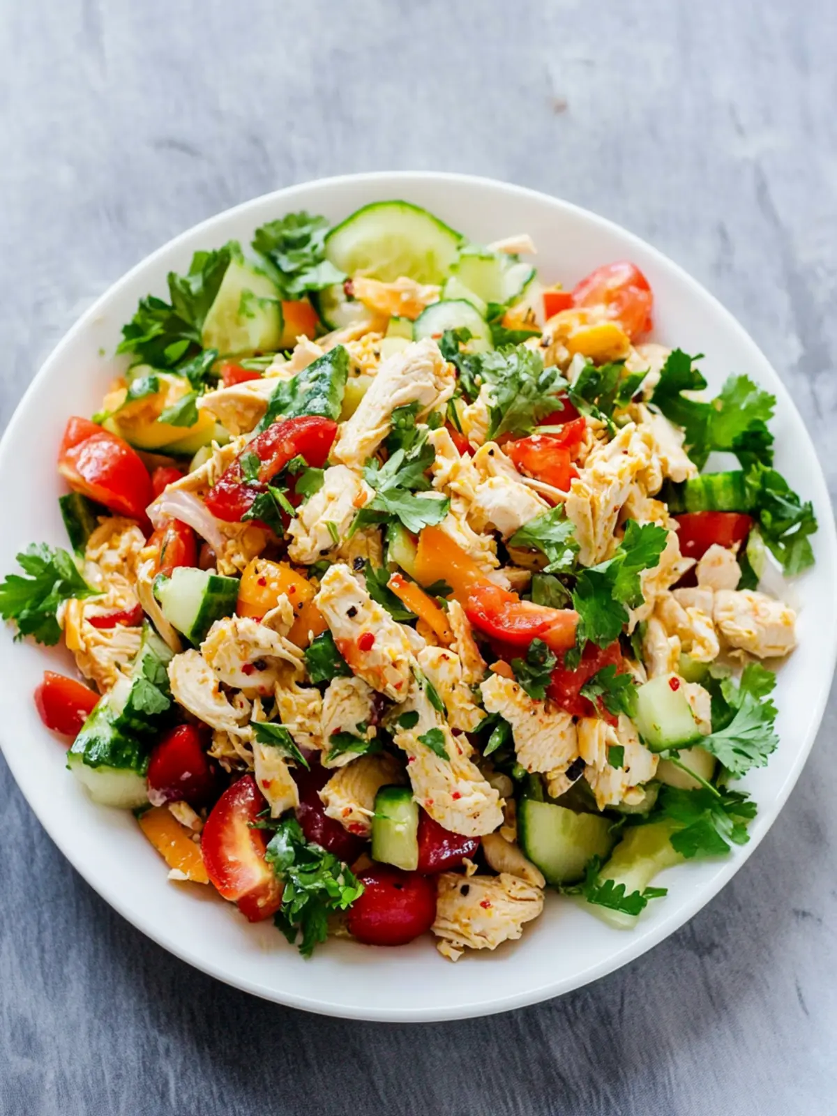 Zesty Chicken Salad with Lime Dressing for a Fresh Bite 3 Chicken Salad