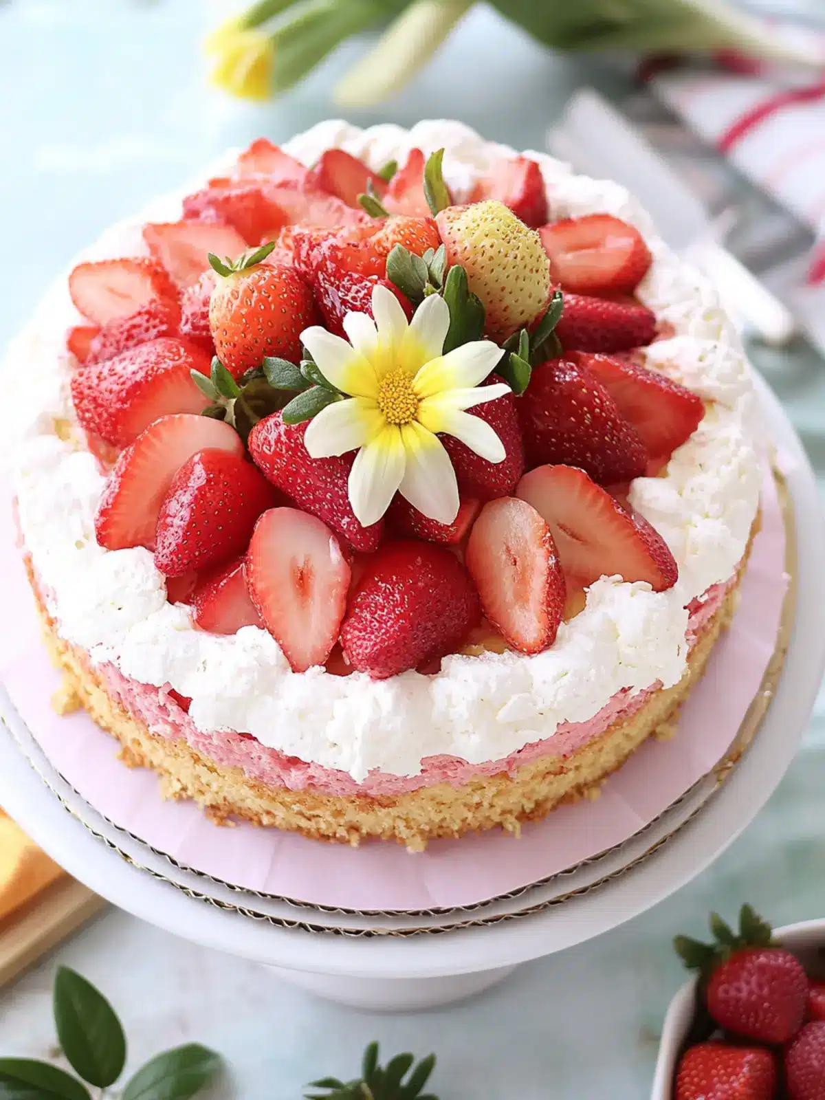 Irresistible Strawberry Rhubarb Cake for Ultimate Comfort 4 Strawberry Rhubarb Cake