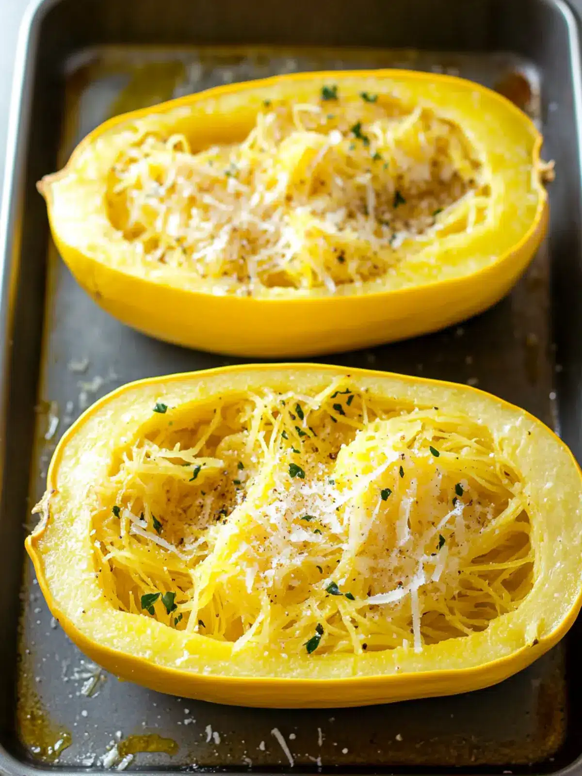 Roasted Spaghetti Squash: A Flavorful Twist on Comfort Food 5 Roasted Spaghetti Squash