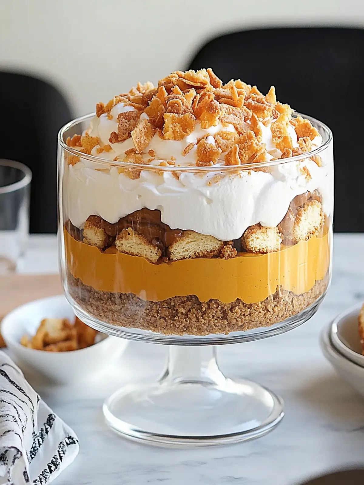Irresistible Pumpkin Trifle Loaded with Toffee Delight 2 Pumpkin Trifle