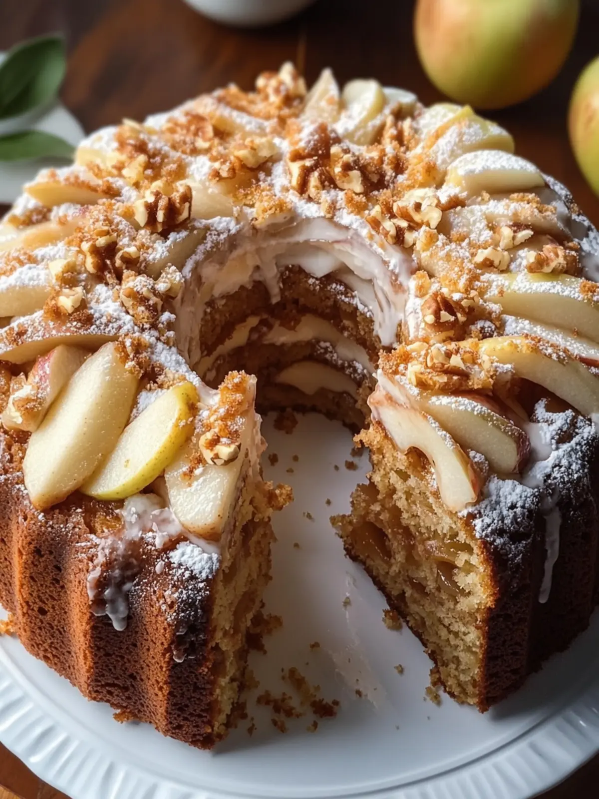 Delicious Irish Whiskey Apple Cake for Cozy Gatherings 2 Irish Whiskey Apple Cake