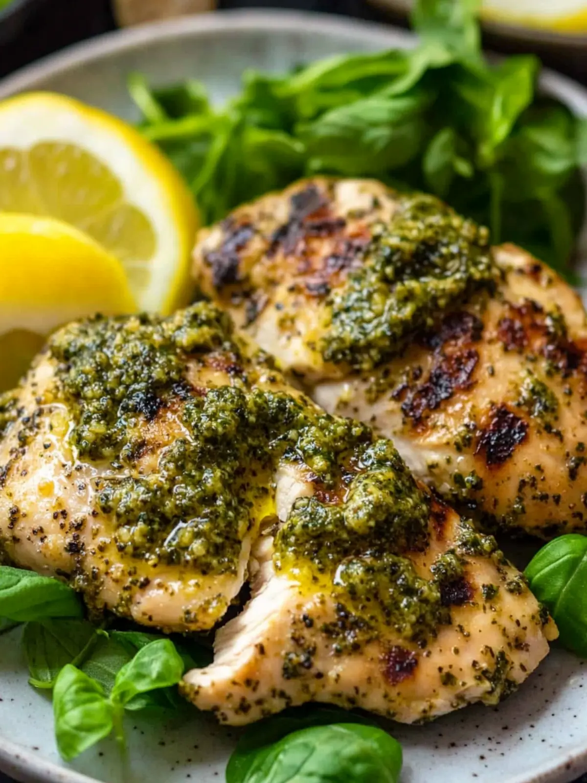 Savory Pesto Chicken Thighs for Effortless Dinner Delight 5 Pesto Chicken