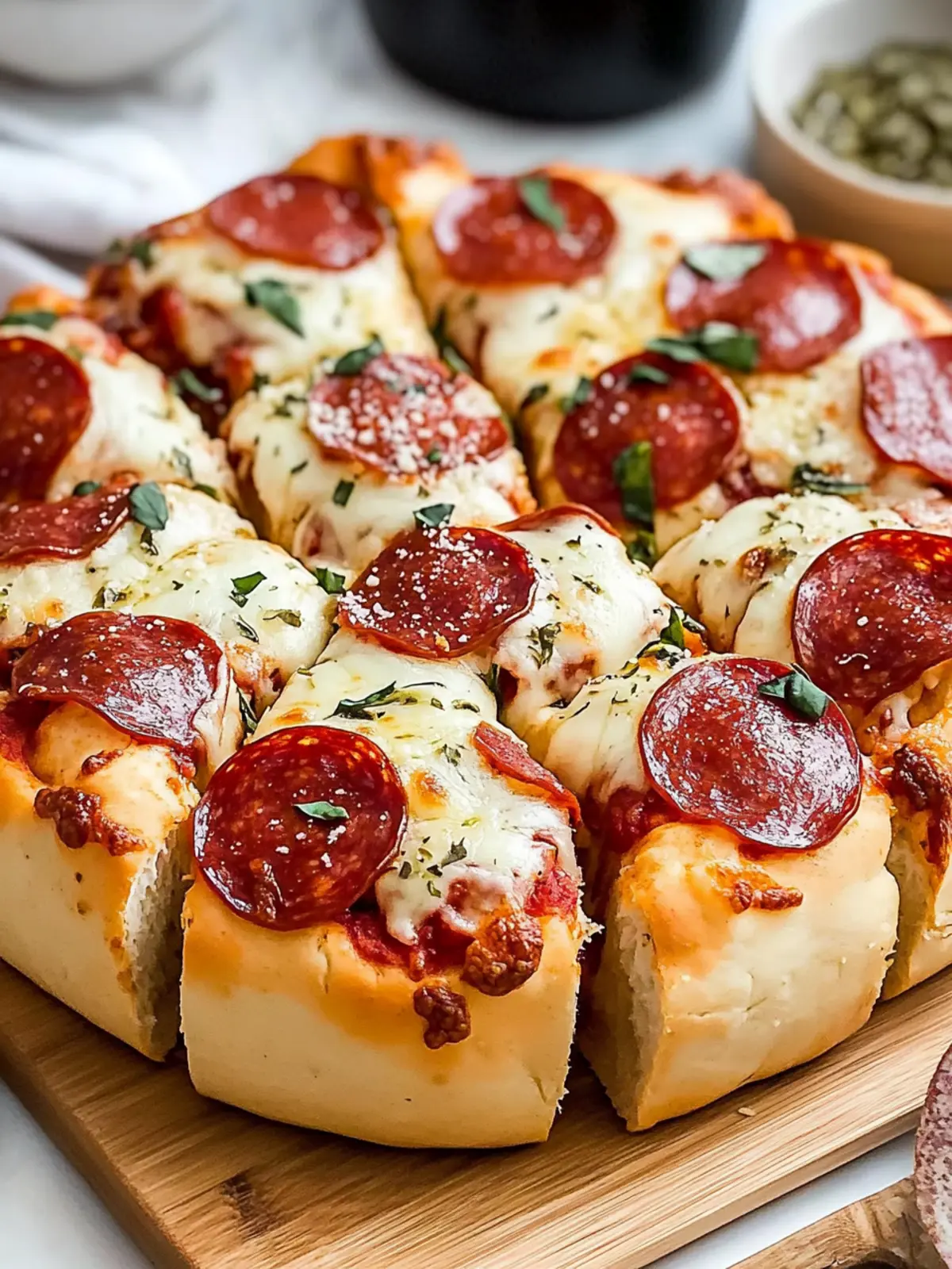 Pull-Apart Pizza Bread Bites for Fun Family Gatherings 2 Pull-Apart Pizza Bread
