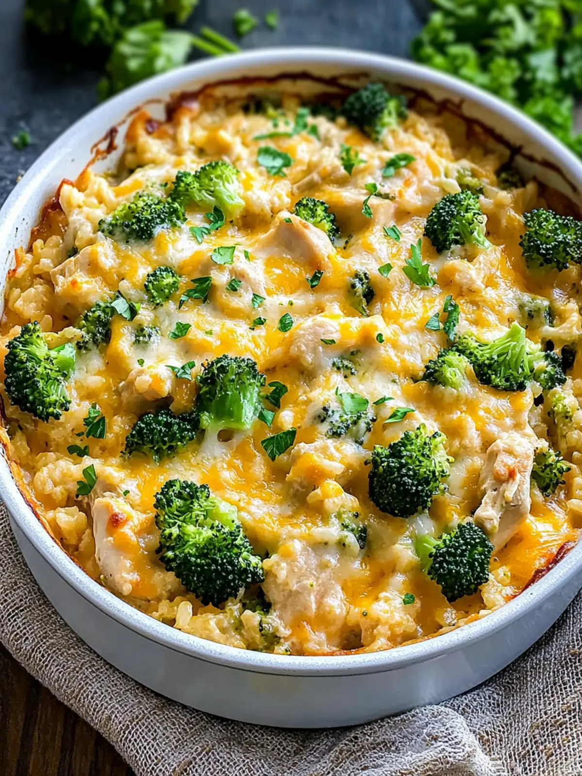 One Pot Cheesy Chicken Broccoli Rice Casserole Delight 3 One Pot Cheesy Chicken Broccoli Rice Casserole