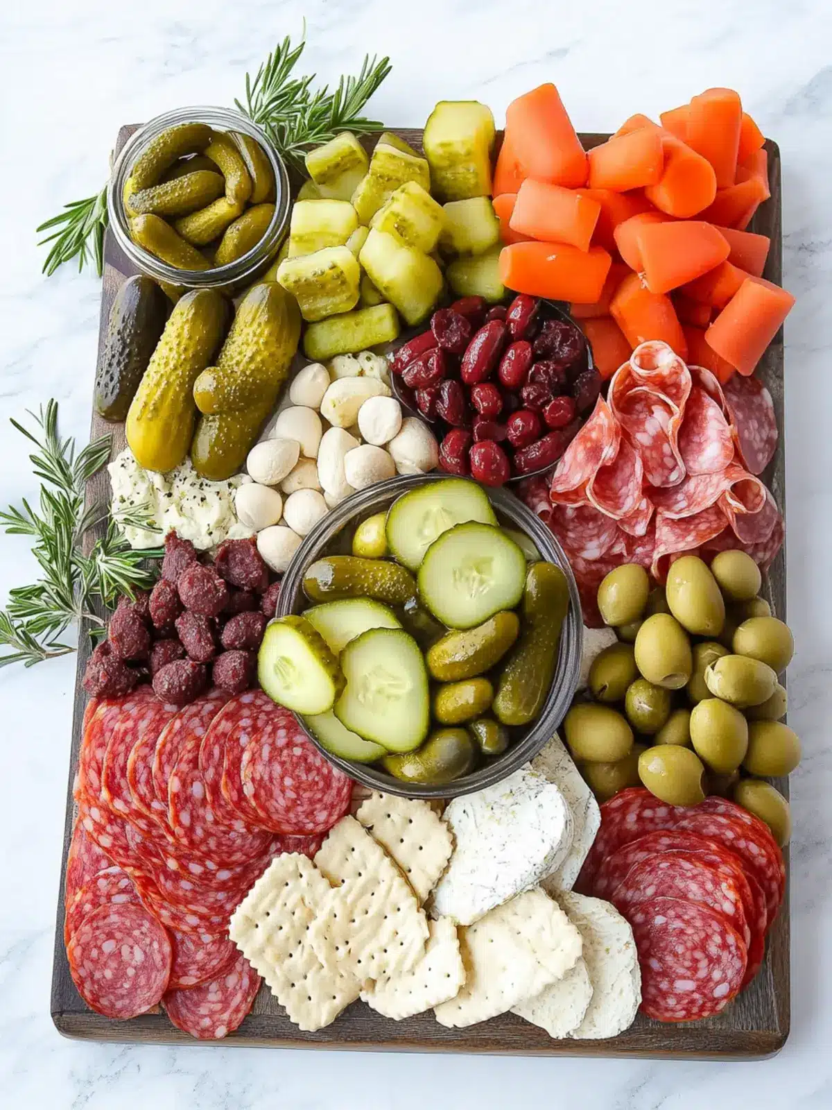 Delicious Pickle Charcuterie Board: Perfect for Your Next Spread 5 Pickle Charcuterie Board