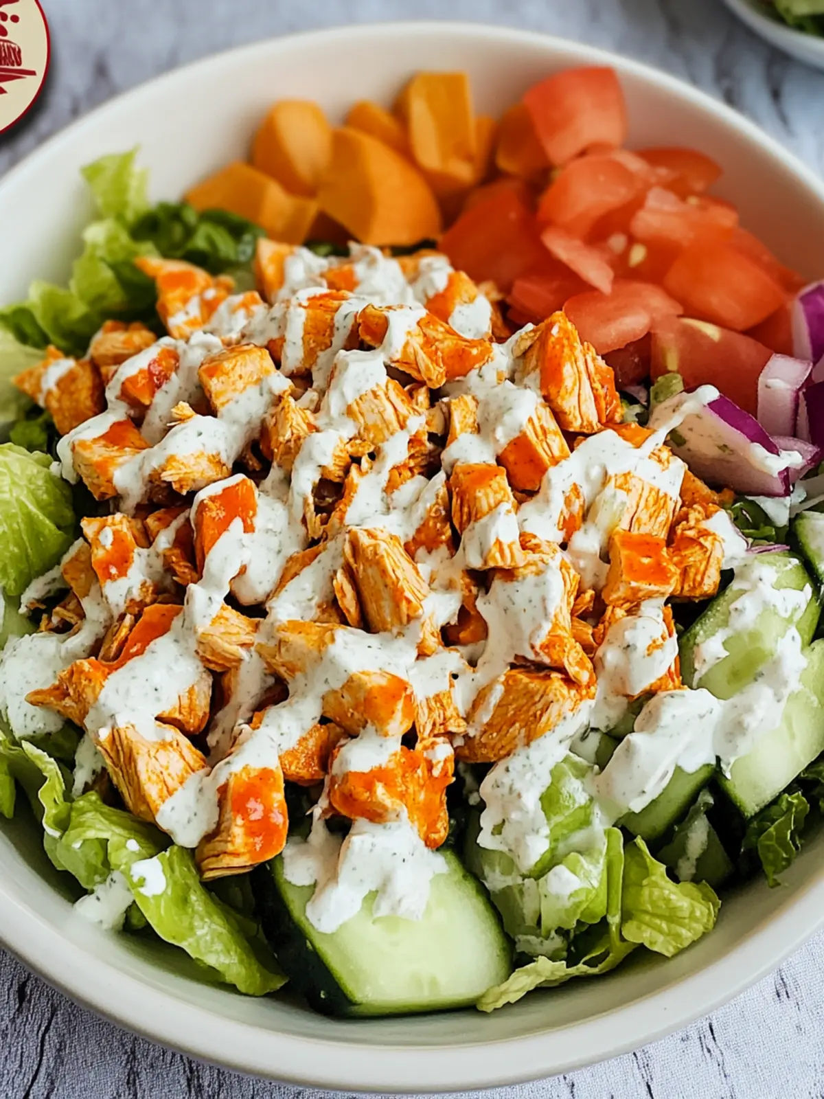 Savor the Flavor with this Easy Buffalo Chicken Salad 2 Buffalo Chicken Salad