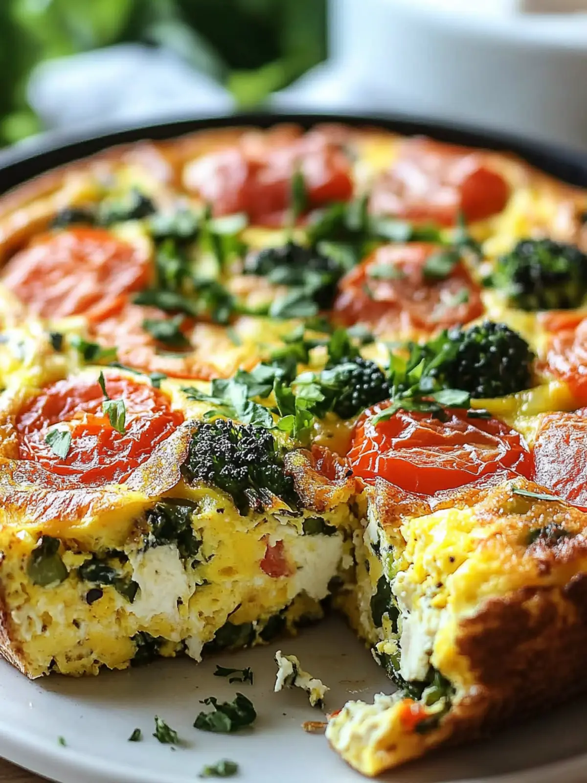 Savory Vegetable Frittata for a Wholesome Breakfast Boost 4 Frittata