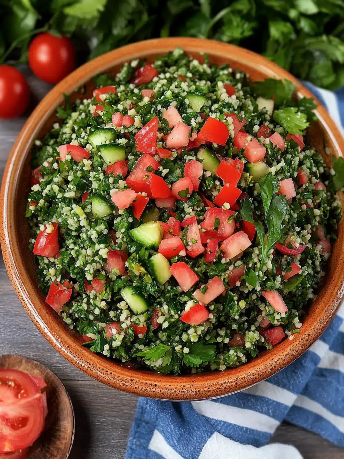 Fresh Lebanese Tabbouleh Salad: A Zesty Side for Everyone 2 Lebanese Tabbouleh Salad