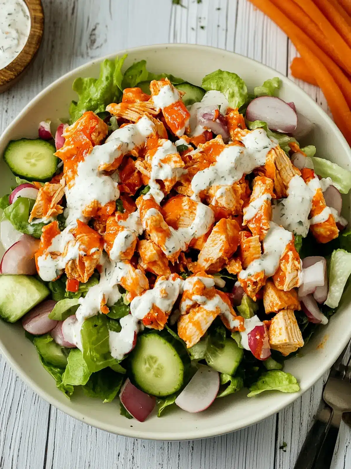 Savor the Flavor with this Easy Buffalo Chicken Salad 4 Buffalo Chicken Salad