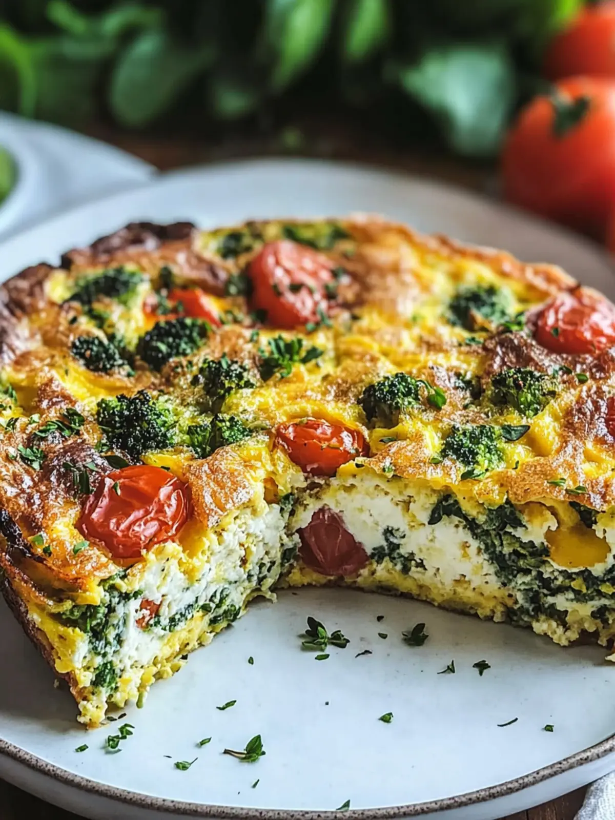 Delicious Veggie Frittata to Brighten Your Breakfast Routine 2 Frittata