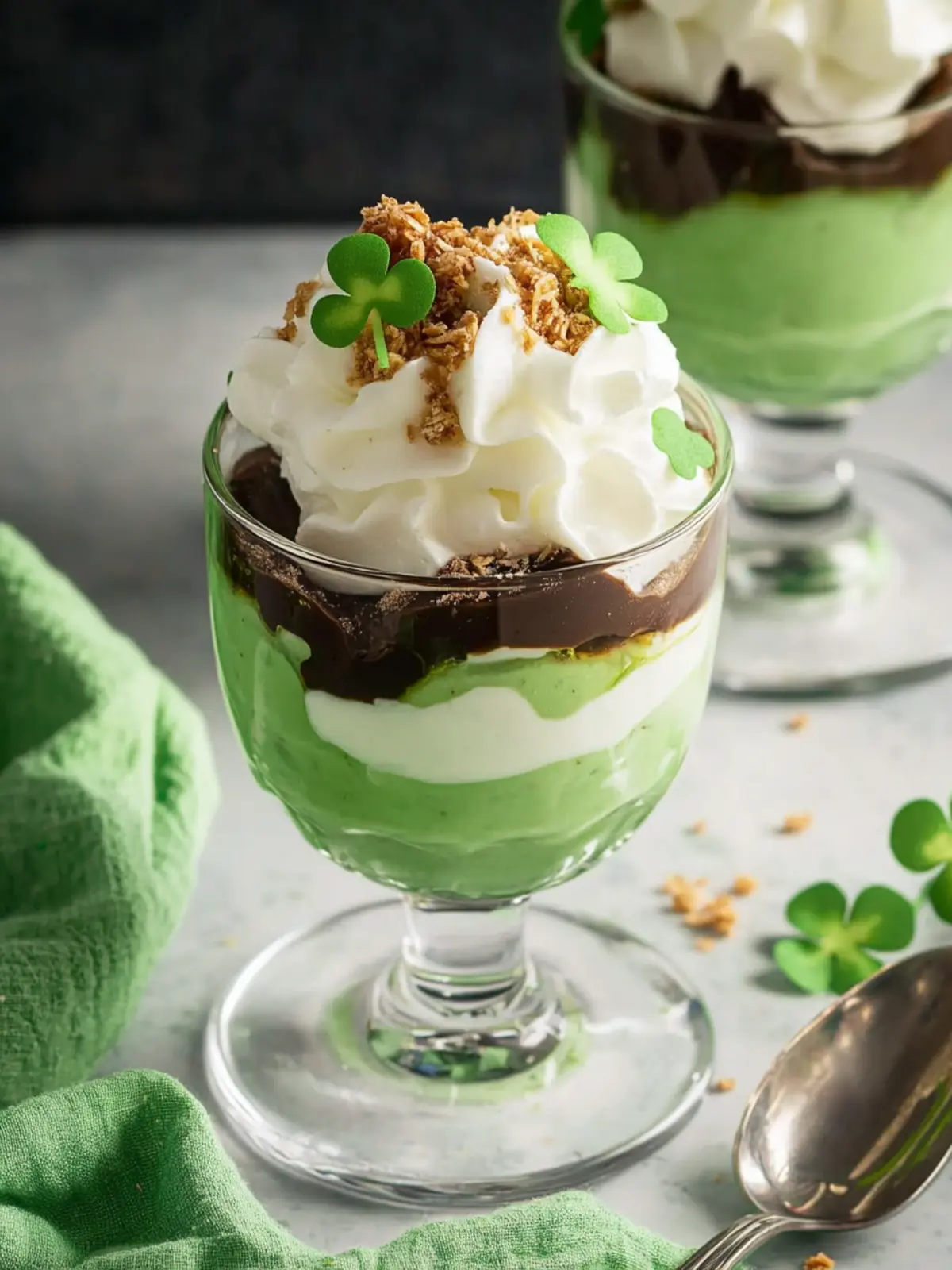 Indulge in St. Patrick's Day Parfait Bliss at Home! 4 St. Patricks Day Parfait