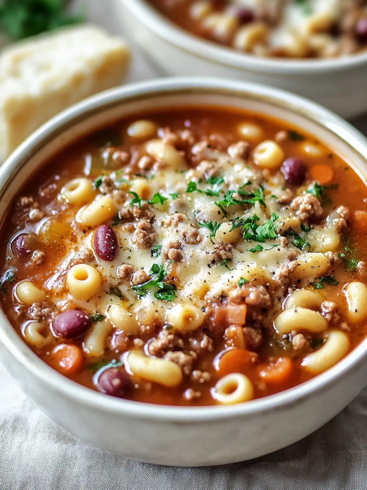 Delicious Olive Garden-Style Pasta e Fagioli Soup Recipe 5 Olive Garden-Style Pasta e Fagioli Soup