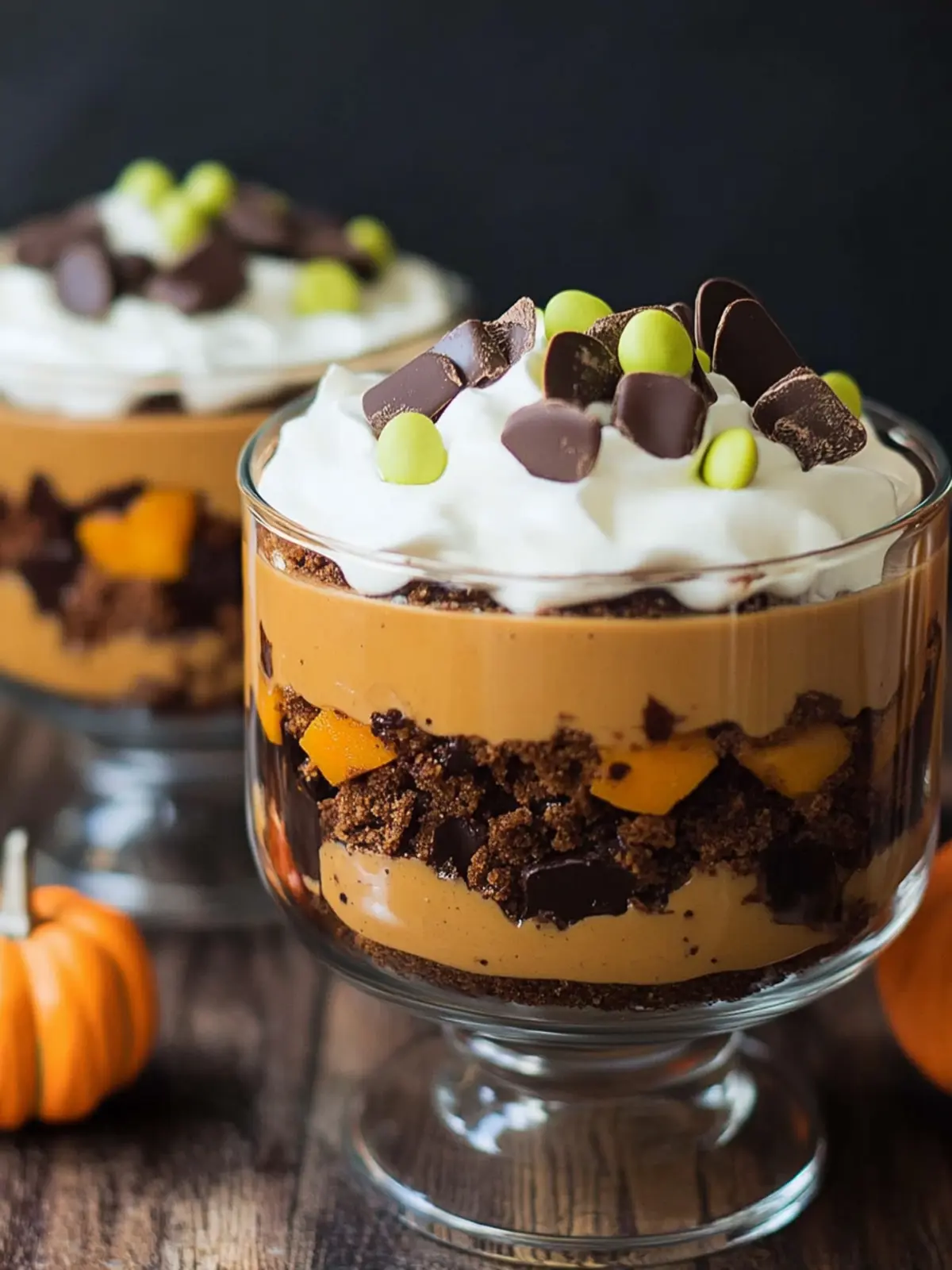 Irresistible Chocolate Pumpkin Trifle for Fall Celebrations 2 Chocolate Pumpkin Trifle