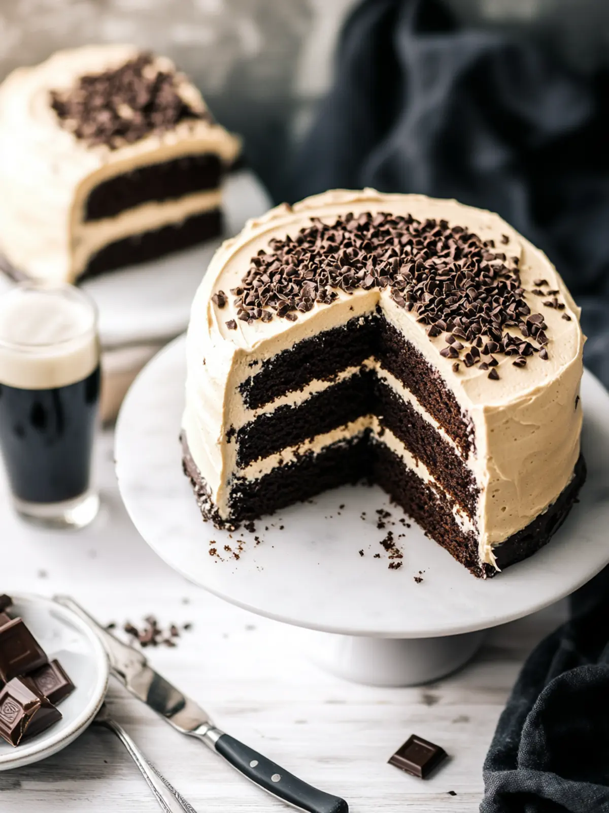 Irresistible Guinness Chocolate Cake with Irish Buttercream Bliss 5 Guinness Chocolate Cake with Irish Buttercream