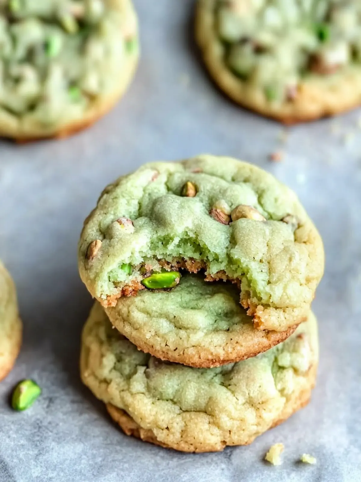 Pistachio Pudding Cookies That Will Brighten Your Day 3 Pistachio Pudding Cookies
