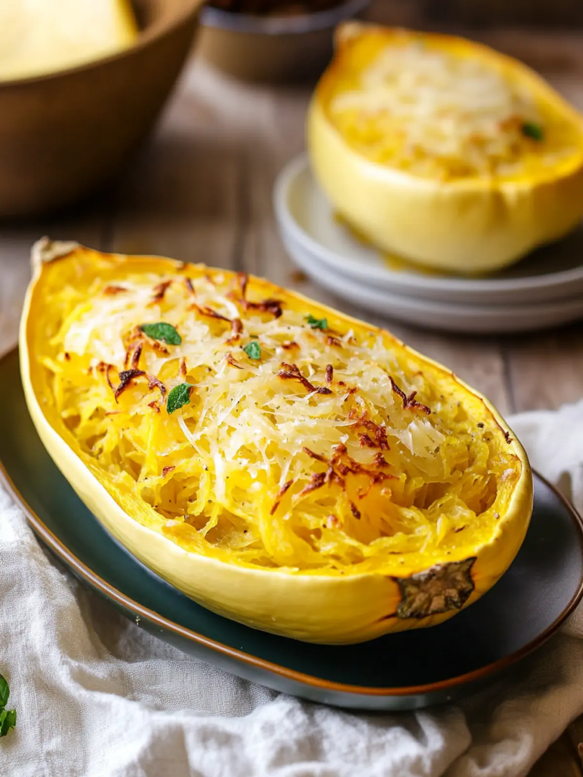 Roasted Baked Spaghetti Squash