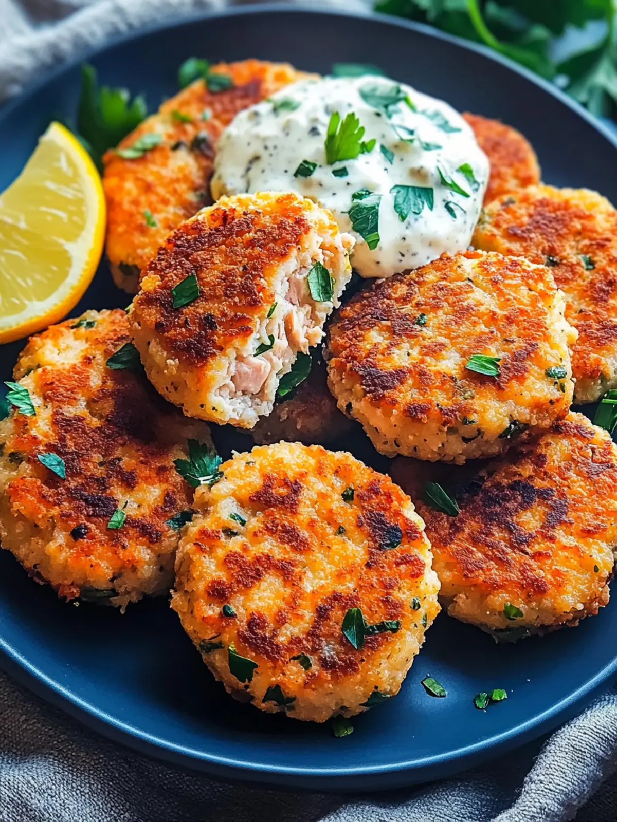 Delicious Salmon Patties: Quick, Easy, and Flavor-Packed! 2 Salmon Patties