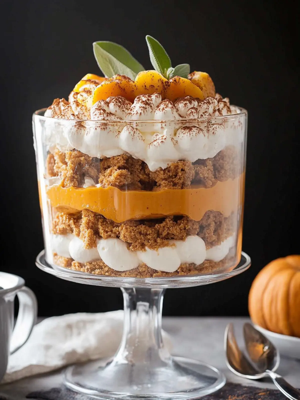 Delicious Pumpkin Trifle That Scares Fast Food Away 4 Pumpkin Trifle