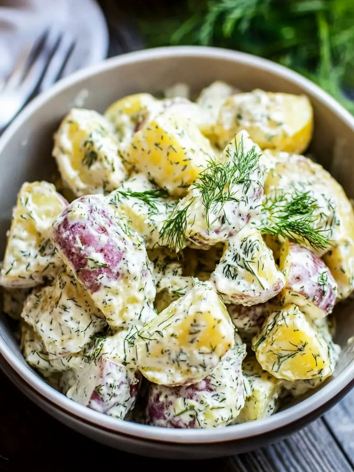 Savory Creamy Dill Potato Salad That’ll Wow Your Guests 4 Creamy Dill Potato Salad