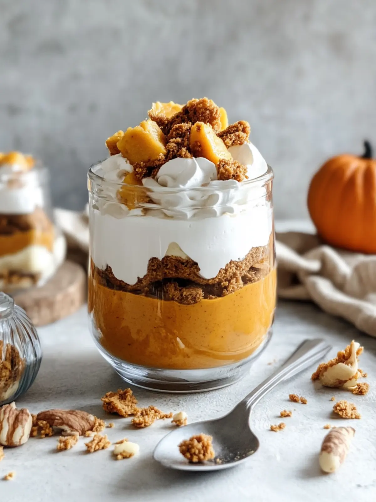 Delight in Vegan Pumpkin Pie Trifle: A Cozy Fall Treat 5 Vegan Pumpkin Pie Trifle