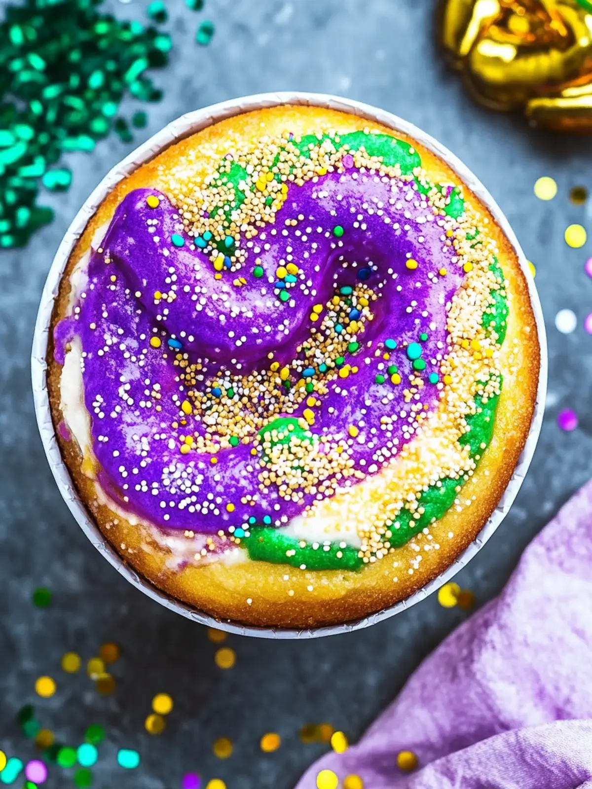 Easy King Cake Recipe That Will Brighten Your Day 3 King Cake Recipe