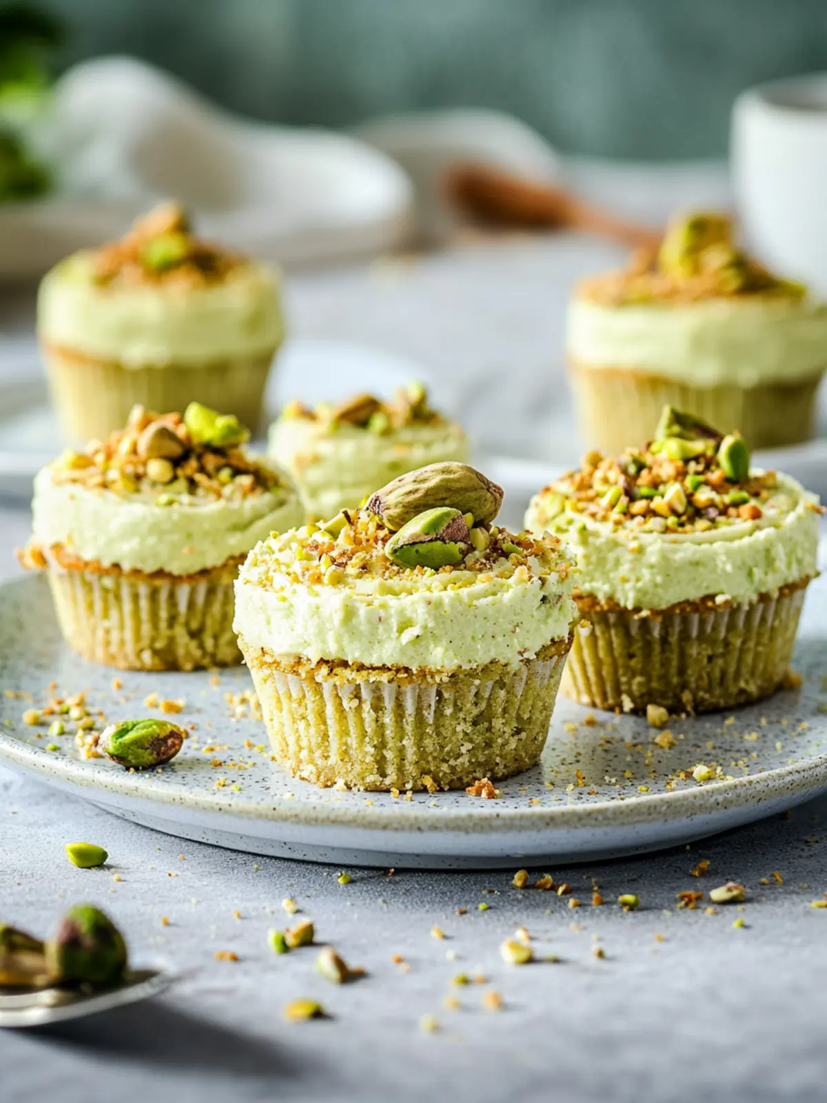 Irresistible Mini Pistachio Cheesecake Cups for Every Sweet Tooth 3 Mini Pistachio Cheesecake Cups