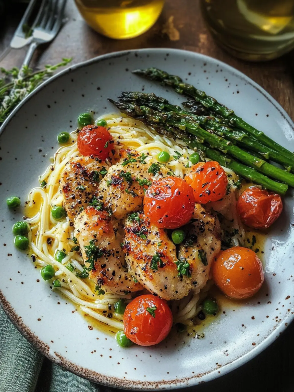 Delicious Spring Time Dinner: Baked Chicken with Asparagus 4 spring time dinner